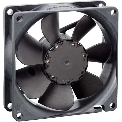 Ventilador ebm-papst 8414N/2HP 78 m³/h 80x80x25,4 mm