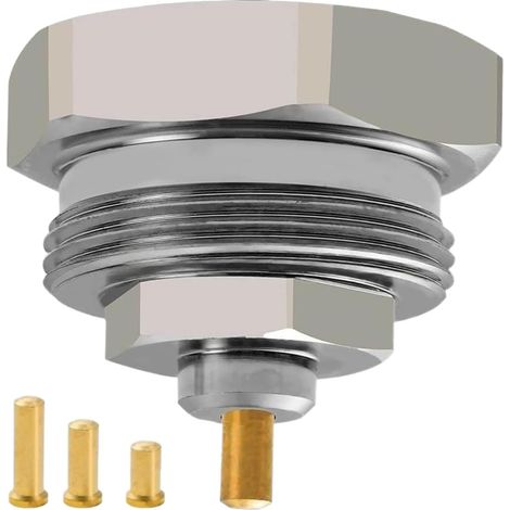 Vanne de Purge d'Air pour Radiateur,Adaptateur Thermostatique à (1/5)