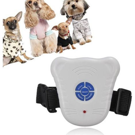 TrAdE Shop Traesio - Collare Educativo Antiabbaio Addestramento Per Cane Cani Anti Abbaio Bark Stop -