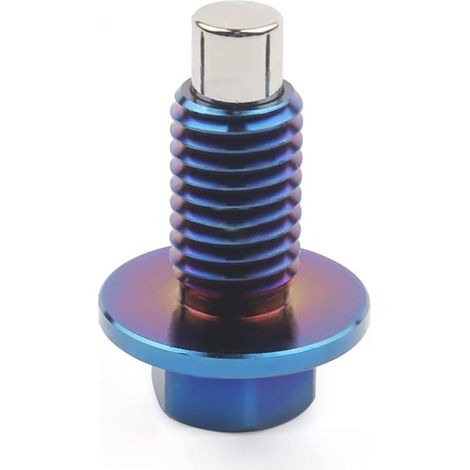 Bouet de carreau d'huile Magnine Minet Moteur Vis de verrouillage du moteur Vis de vision en alliage titane accessoires (M12 x 1,75) (1/5)