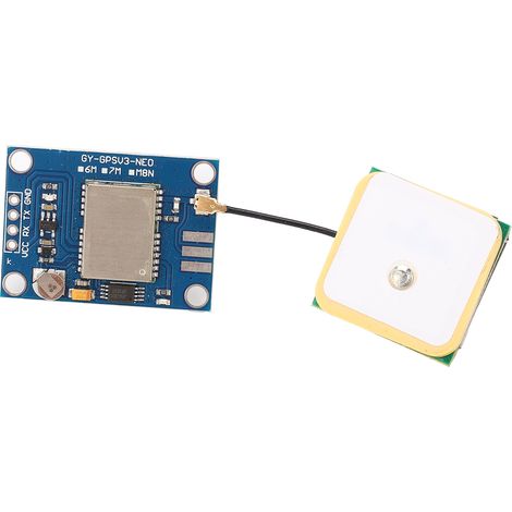 Module GPS avec antenne réceptrice haute sensibilité pour contrôle de vol drone, compatible MWC/AeroQuad MMA, navigation précise, kit de mise à niveau (1/5)