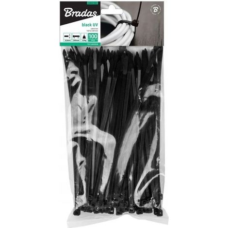 Bridas para cables Bradas TS1125120B 2,5 mm x 120 mm 100 piezas