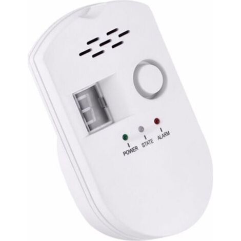 Détecteur de gaz LPG City Gaz Naturel méthane Propane Butane Alarme enfichable avec Affichage numérique pour la Maison (1/5)