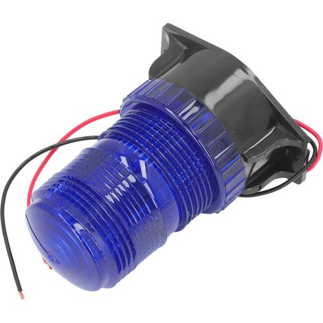 Gyrophare LED pour chariot élévateur, feu d'avertissement clignotant de sécurité, étanche IP65, 10-110V CC, bleu (1/5)