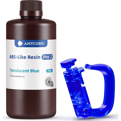 Anycubic Abs-like Pro 2 Transparentblau 1kg (1/4)