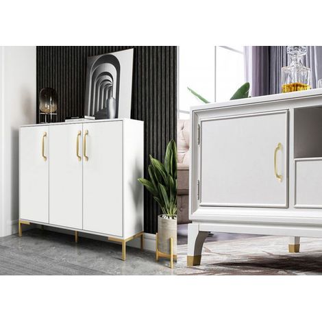 Poignée De Porte - Aluminium - Entraxe 96 mm - Longueur Totale 130 mm - Pour Armoire De Cuisine Et Meuble - Lot De 10 (1/4)