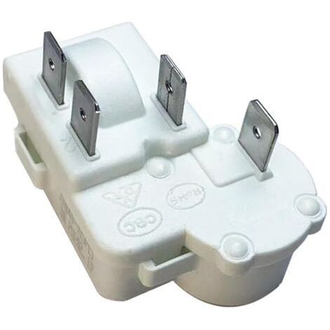 Box Refrigeration Compressor PTC Start Relay 4 Pin Overload Protection Accessories Compatible with ZHB Series ZHB88-125P4.7 ZHB35-120P15 ZHB60-120P15 ZHB69-120 (1/4)
