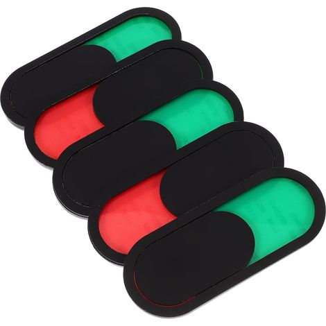 Panneaux de Porte Coulissante en Plastique Noir Lot de 5 Indicateurs Faciles D'utilisation Vacant/occupied pour Salle de Bain pour Maison et Bureau (1/5)