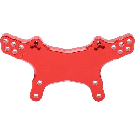 Support d'amortisseur avant en alliage d'aluminium RC 1/18 pour Losi MiniT 2.0 1/18 (pièces de mise à niveau pour voiture RC) (rouge) (1/5)