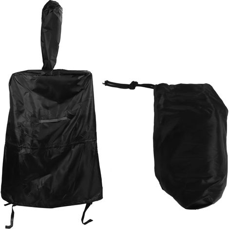 Housse De Protection pour Four à Pizza, Imperméable, Anti-poussière, Housse de Protection en Polyester, Camping en plein air, qui convient aux fours extérieurs d'une taille de 170x65x55cm (1/5)