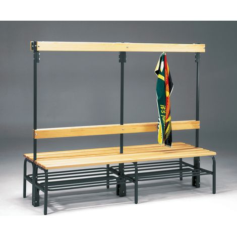 Sypro, Bancs avec portemanteaux pour vestiaires, double face, (1/5)