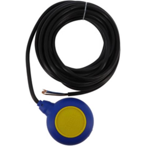 INTERRUPTEUR FLOTTEUR A BILLE 10M SS PRISE SS CONTRE-POIDS RENSON