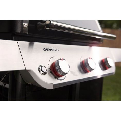 [NEUWERTIG] B-Ware Weber Gasgrill Standgrill Genesis E-315 3 Brenner Grill BBQ Gas-Grill Grillen (1/2)
