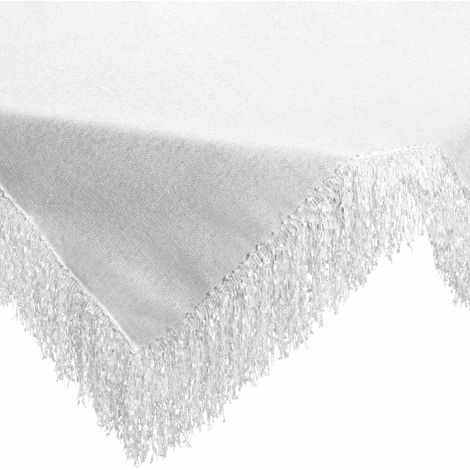 Elegante mantel de jaspe blanco de 85x85 cm. (1/5)