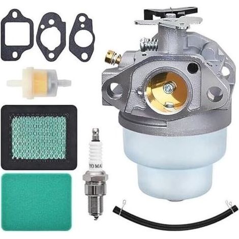 Carburateur pour Honda GCV160 GCV135 GC160 GC135 GCV160-OHC Moteur et Tondeuse. JRISBO Accessoires Carbu GCV 160 Tondeuse à Gazon Kit Carburateur avec Joint. Bougie. Filtre à Air (1/4)