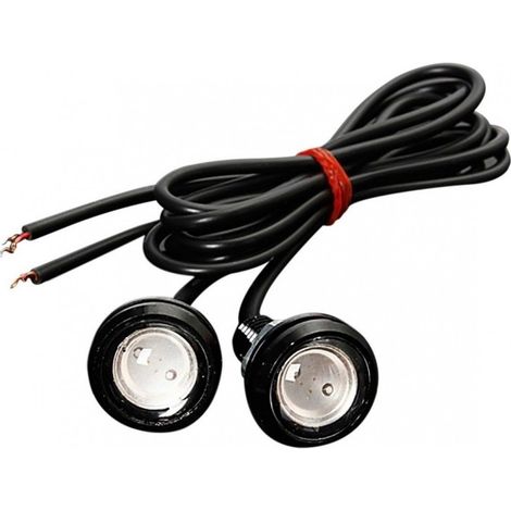 Trade Shop - PAAR LAMPEN AUTO LICHTER LAMPE COB 12V 3W WEIßE LED CANBUS EAGLE EYE MARCIA -