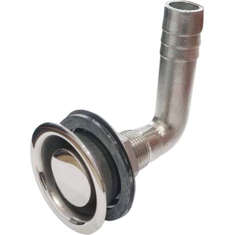 Universelle Kraftstoffentlüftung, 90°, 316 Edelstahl, Marinequalität, Kraftstofftankentlüftung mit Montageverbindung, Hardware-Anschluss für 5/8-Zoll-Schlauch