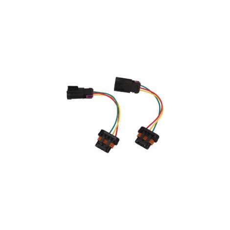 Arnés de cableado para conversión de faros delanteros, 2 piezas, repuesto de plástico ABS para Polaris RZR 800 2011-2014 - Crezuo (1/4)