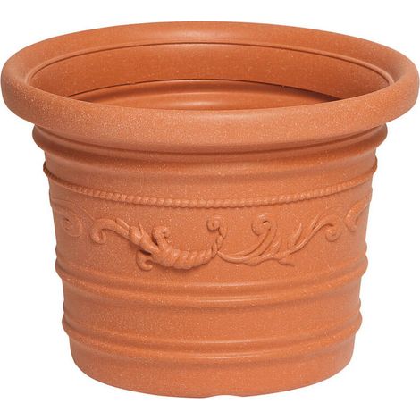 Vaso in Plastica Ø40x30 cm Festonato Bauer Prestige
