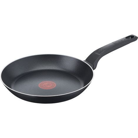 Tefal B55504 Easy Cook & Clean Padella 24 cm  Rivestimento antiaderente  Segnale termico  Base robusta  Pulizia facile  Forma profonda  Nero (1/5)