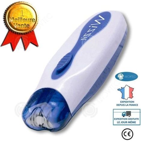 Épilateur électrique - INNOVTEC Wizzit Indolore, Rapide et Précis Bleu - AquaForge (1/4)