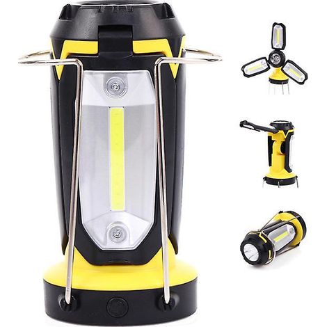 puissante Ampoule De Lampe De Poche Led Portable Pour Clairage Extrieur Tente Lampe Batterie Externe Usb Rechargeable Camping Lanterne Lumire De S (1/5)