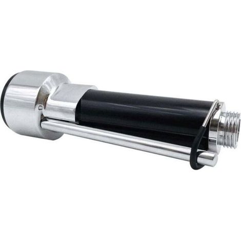 Douchette rétractable pour robinet de cuisine - - Laiton massif - Chromé - Sans plomb - Connexion G1/2 (1/4)