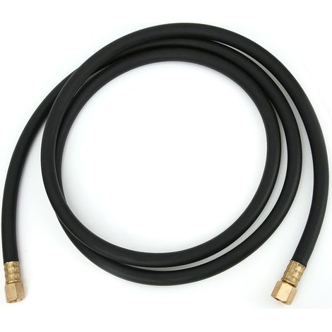 Tuyau Inert Gaz Argon CO2 Nitrogen Air Compressé Flexible Brossé Union 1/4 Inch 2.0m (1/5)