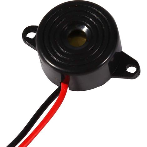 Sonnenalarm DC 12 V 85 95 dB, piézoelektrischer Alarm, aktiver Sonnenalarm, Bip-Sound, kontinuierlicher Alarm (1/5)