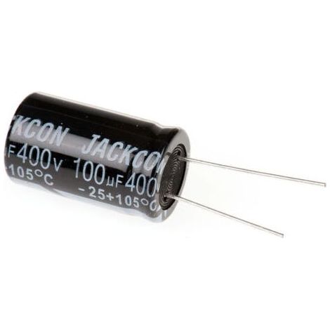 Lot de 10 Condensateur 100µF, 400V c.c. 18X30MM (1/2)