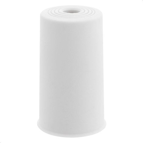 Wagner Vulkano Big 15525121 - Fermaporta da parete, diametro 45 x 75 mm, tampone in gomma piena di alta qualità, bianco, da avvitare (1/5)