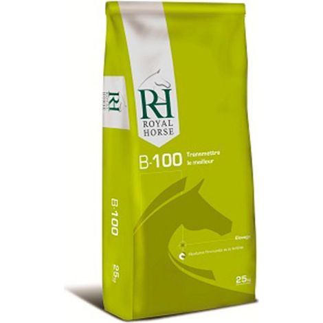 Alimento para caballos en gránulos B100 25 kg Royal Horse