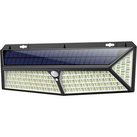 Lampe solaire extérieure 430 LED, détecteur mouvement, sans fil, étanche, Fonepro – DELKEVIC (1/5)
