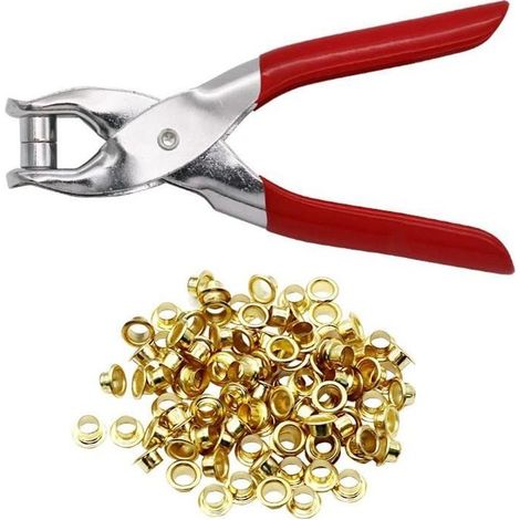 Eyelet hole punch, leather belt punch, sewing machine, shoe bag, watch strap, strap tool, household - INHHUB (1/3)