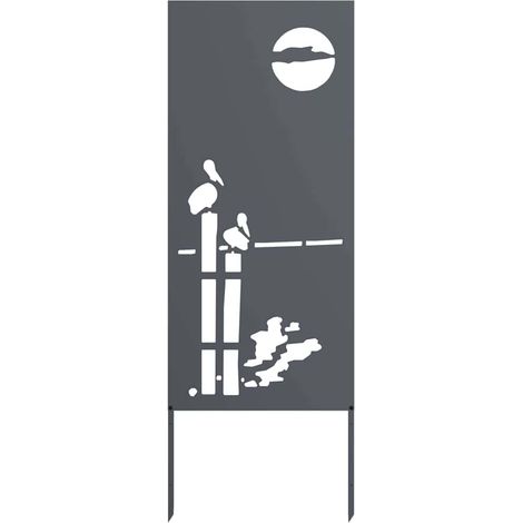 Écran de confidentialité de jardin Anthracite 50 x 140 cm CFW182204 (1/5)
