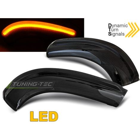 Paire Clignotant Retroviseur VW Volkswagen Golf 5 2003 a 2008 LED Fume Dynamic-33388515 (1/3)