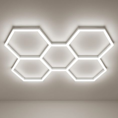 LED Deckenleuchte Premium Line Aero 247 x 171 cm kaltweiß dimmbar (1/3)
