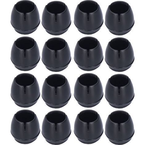 Protège-pieds antidérapants en silicone pour meubles, 16 pièces, embouts de protection pour chaises et tables (1/5)