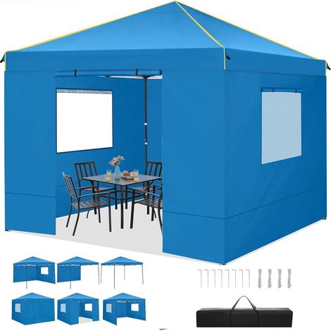 COBIZI Faltpavillon 3x3m Wasserdicht Stabil Winterfest Partyzelt mit (1/5)