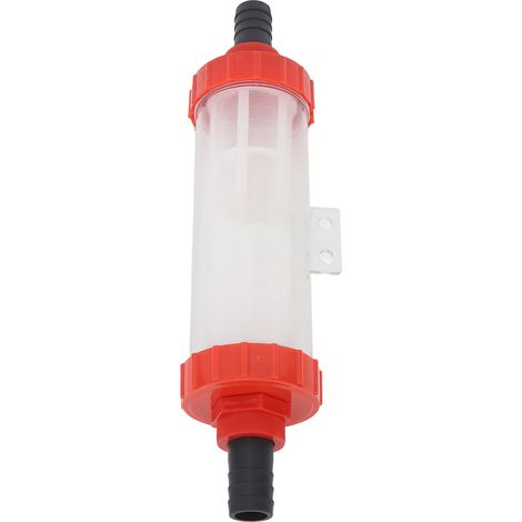 Hochleistungs-Landwirtschaftsfilter aus Nylon-Kunststoff für Wasserpumpen, transparent, für Gartenbewässerungssysteme, Zubehör für Pflanzenschutzspritzen, G1 25 mm/1,0 Zoll (1/5)