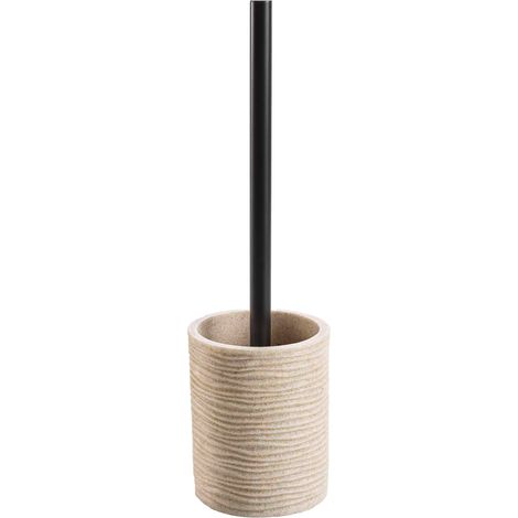 Brosse WC  - Effet strié Sable 10x35 cm
