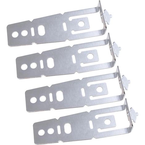 Support de fixation pour lave-vaisselle lot de 4 WD01X27759 pièces de rechange compatibles avec GE Hotpoint série 4961783 AP6994863 (1/5)