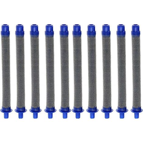 Lot de 10 filtres pour pistolet à peinture sans air 288749, compatibles avec les filtres pour pistolet à peinture sans air de 60 mesh. Mode pistolet à peinture (1/4)