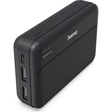 Hama Power bank 10000 mAh LiPo Nero (1/4)