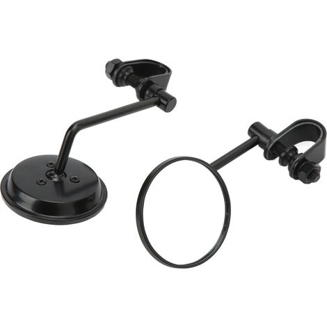 rétroviseurs ronds pour moto, réglables à 360°, à fixer sur le guidon, compatibles avec Ranger, Stick King et GN. (1/5)