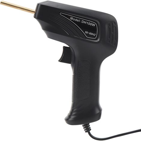 Kunststoffschweißgerät, 100-W-Heißheftgerät für Kunststoff und Kupfer zur Reparatur von Stoßstangen, Zierblenden, Lampenfassungen und Kunststoffringen, EU-Stecker 220–240 V (1/5)