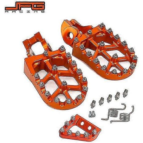 Repose-pieds de moto, pédales, repose-pieds, marchepied de frein pour Husqvarna TE, TX, TC, FC, FX, FE 125, 150, 250, 350, 450, 501 (2017-2022) (1/4)