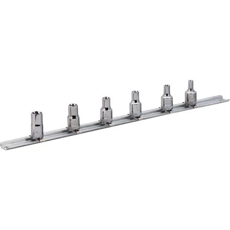 Clés et douilles Bahco 1/4 socket set acier allié poli