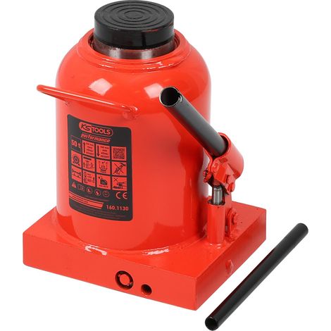 KS Tools performance Hydraulischer Flaschenwagenheber, 50000 kg, Hubhöhe: 265-425 mm (1/3)