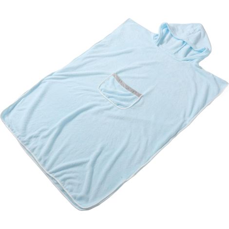 Peignoir à Capuche pour Femme Peignoir Chaud et Doux Serviette de Bain Moelleuse Vêtement de Nuit Confortable pour Maison Après le Bain